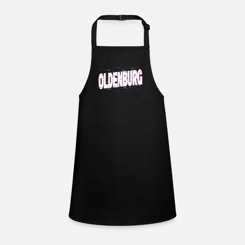 Oldenburg Germany City Font Home Love Children's Apron