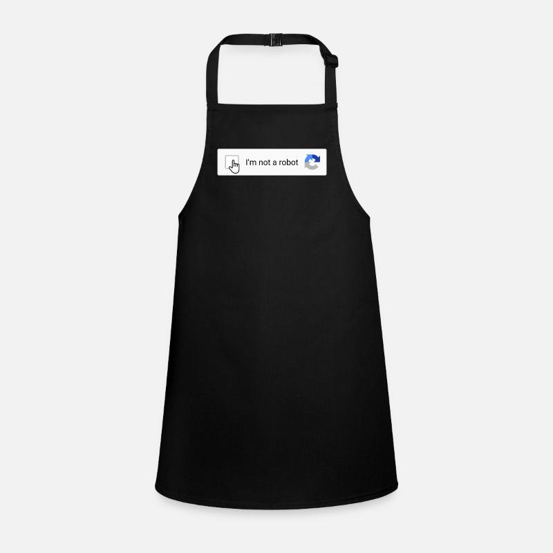 I'm not a robot Children's Apron