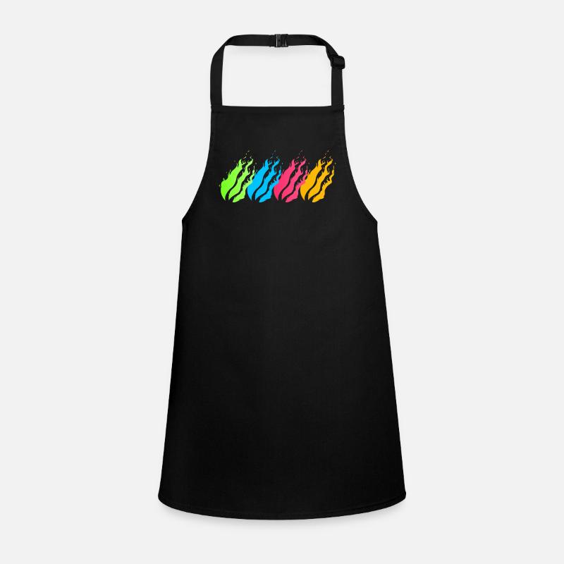 Fireball Neon Children's Apron