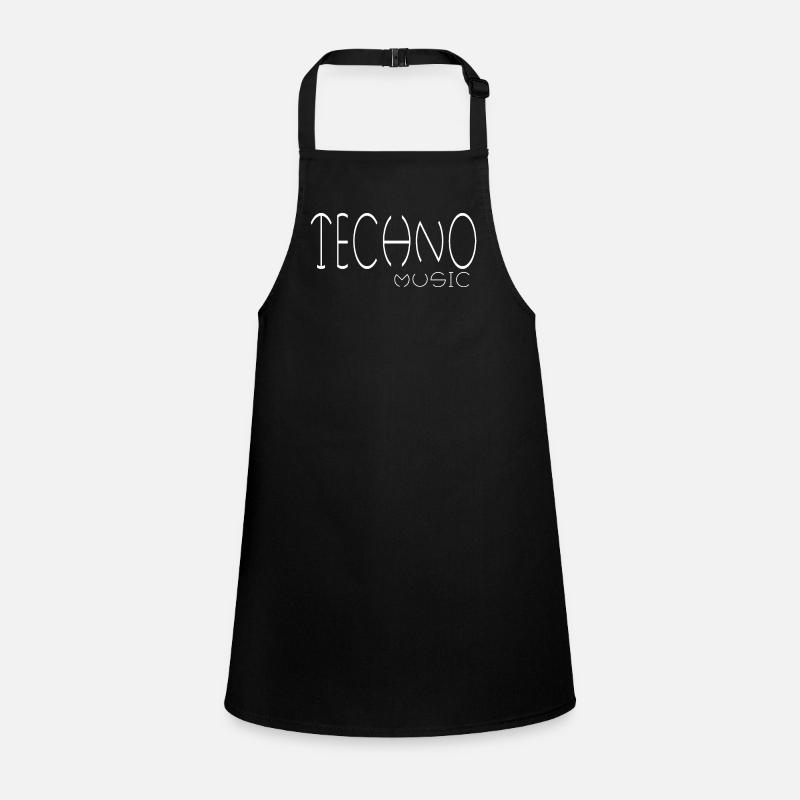 techno music Children's Apron