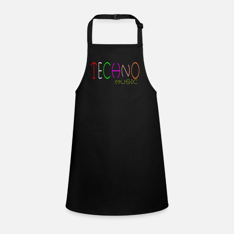 techno music Children's Apron