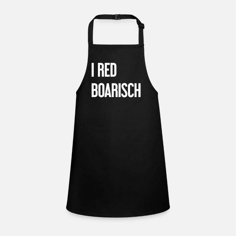 I red boarisch Children's Apron