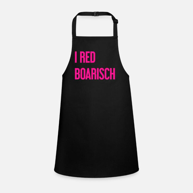 I red boarisch Children's Apron