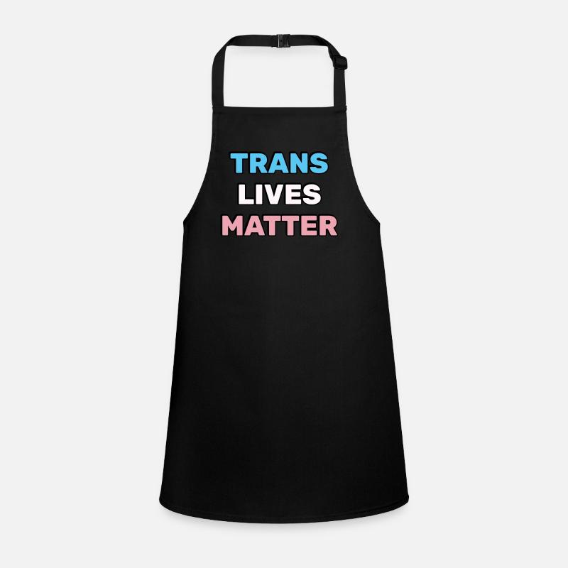Trans-Leben zählen - Transgender Pride Schürze für Kinder