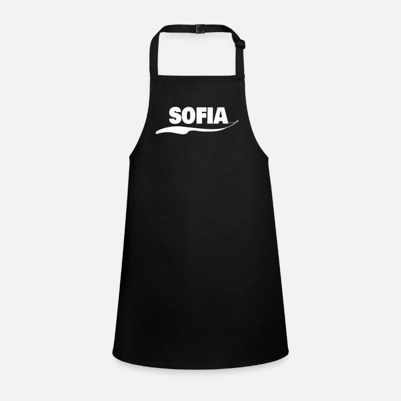 Sofia als Vorname Schürze für Kinder