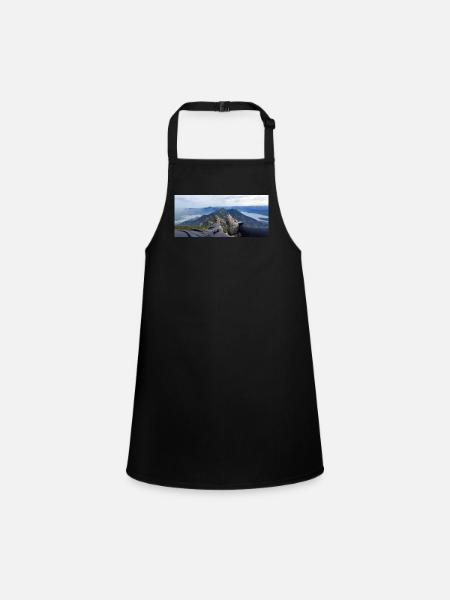 Summit Assault - Children's Apron - black - Front