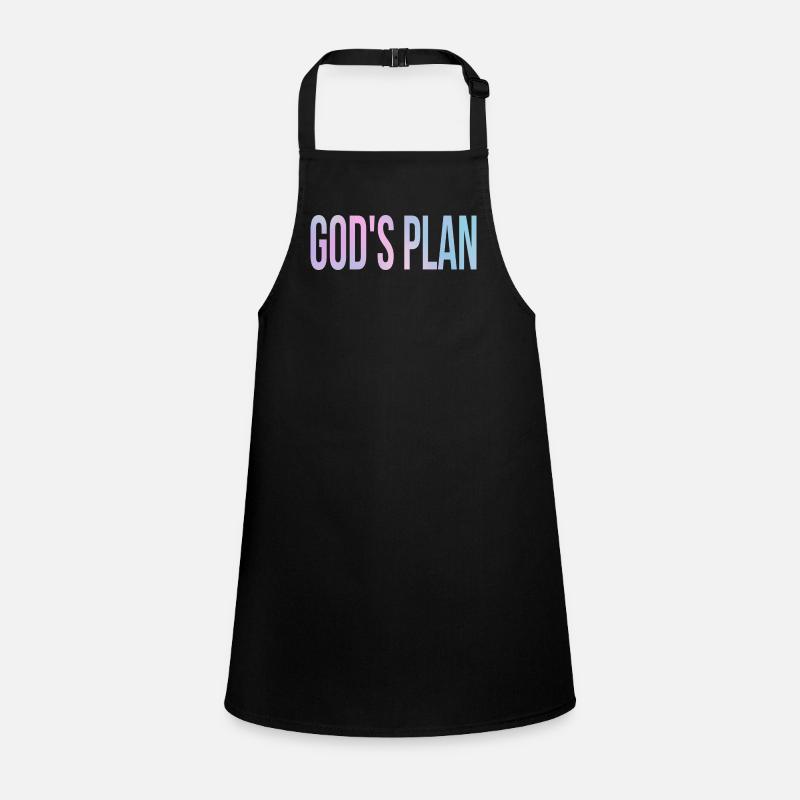 God's Plan Tablier Enfant