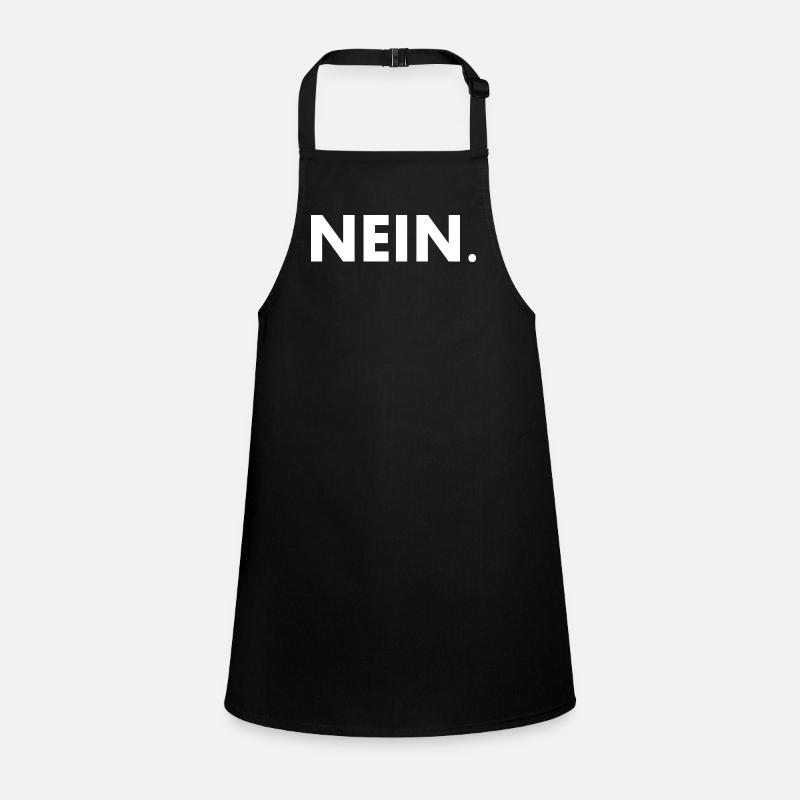 Nein Schürze für Kinder