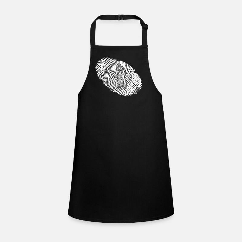 fingerprint dna dns gift Bicycle Cycle 2 Children's Apron