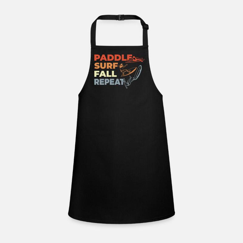 Paddle Surf Repeat Children's Apron