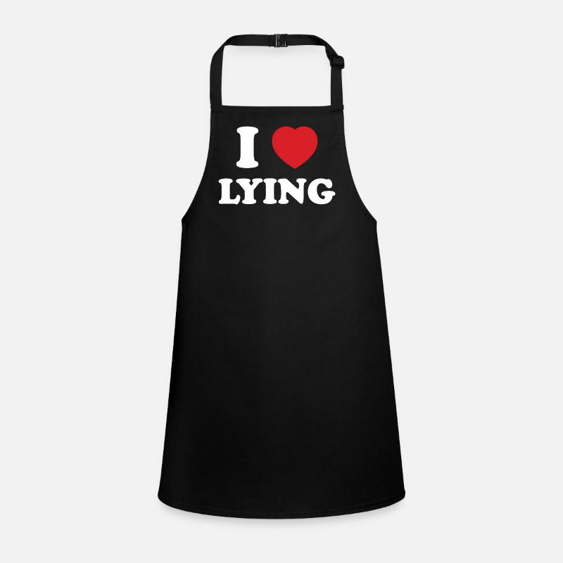 Expression of Liberation, I Love Lying Children's Apron