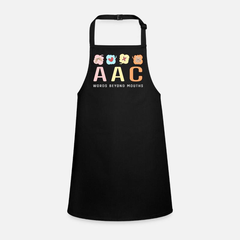 SLP Sign Language AAC Communication Children's Apron