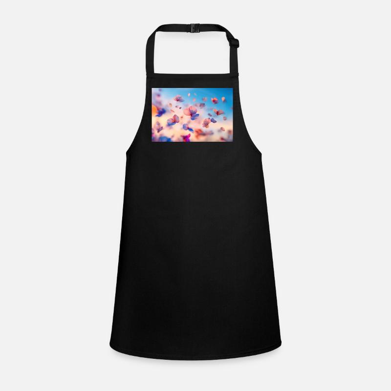 Flowing blossoms in pastel Children's Apron