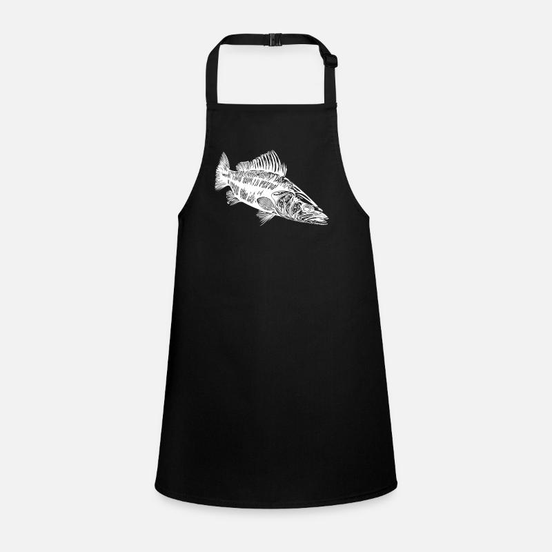 Predator Zander for Hobby Predator Anglers Children's Apron