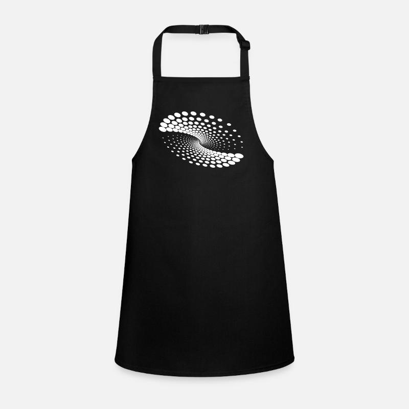 Twisted Whirlpool Spiral Planet Formation Children's Apron