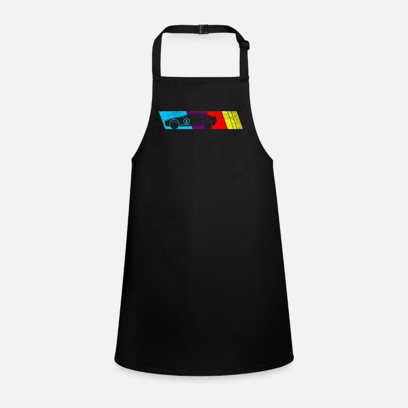 Abstract color explosion car design Children's Apron