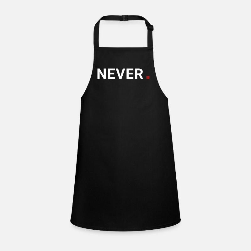 Never point. It never means. Motivation Children's Apron