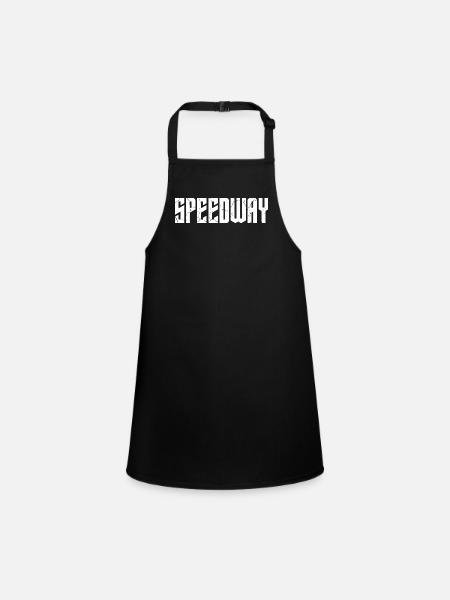 Speedway - Children's Apron - black - Front