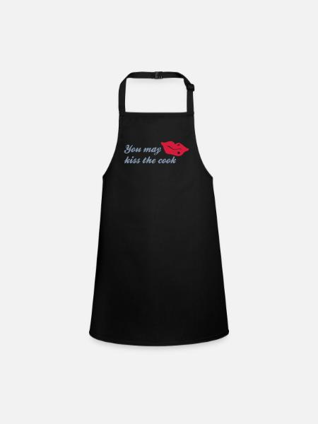 cuisine - Tablier Enfant - noir - Devant