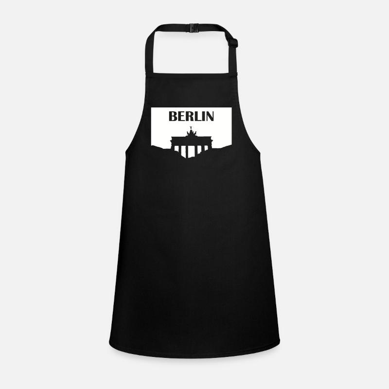 Berlin Brandenburg Gate white Children's Apron
