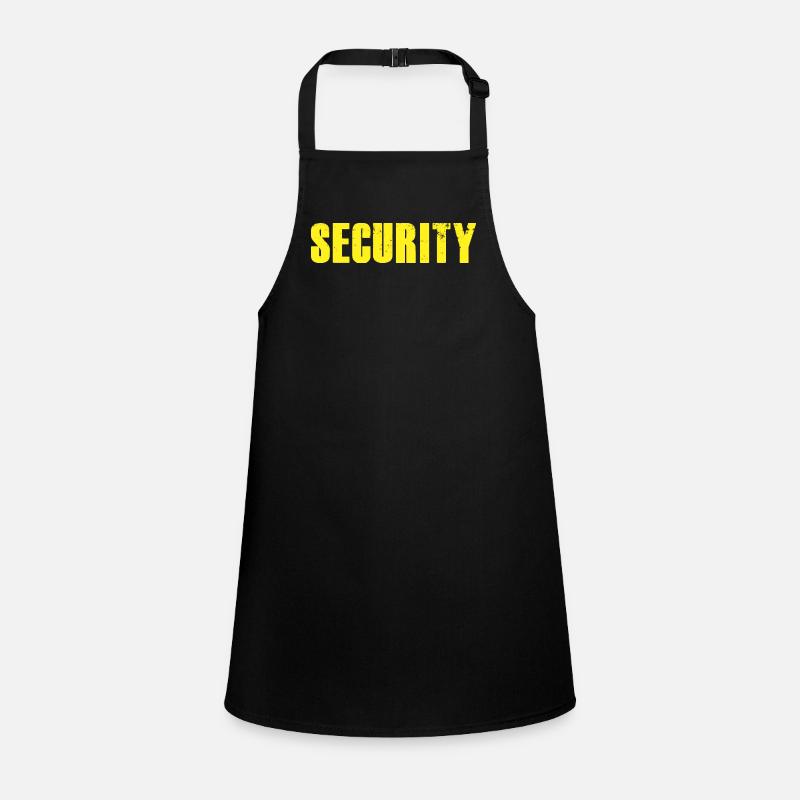 T-shirt SECURITY - Édition NEON Tablier Enfant