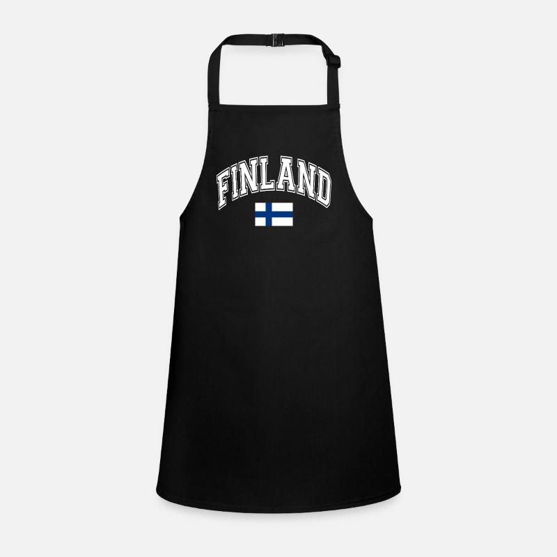 Finnland Flagge Schürze für Kinder