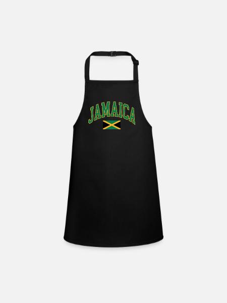 Jamaïque - Tablier Enfant - noir - Devant