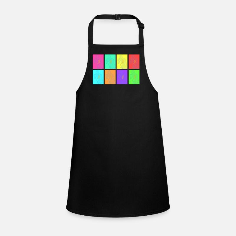 Rock singer in Pop Art Children's Apron