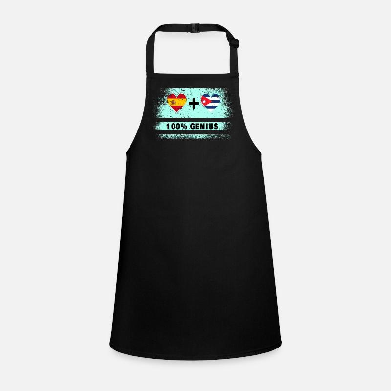 Spain and Cuba flag 100% genius Children's Apron