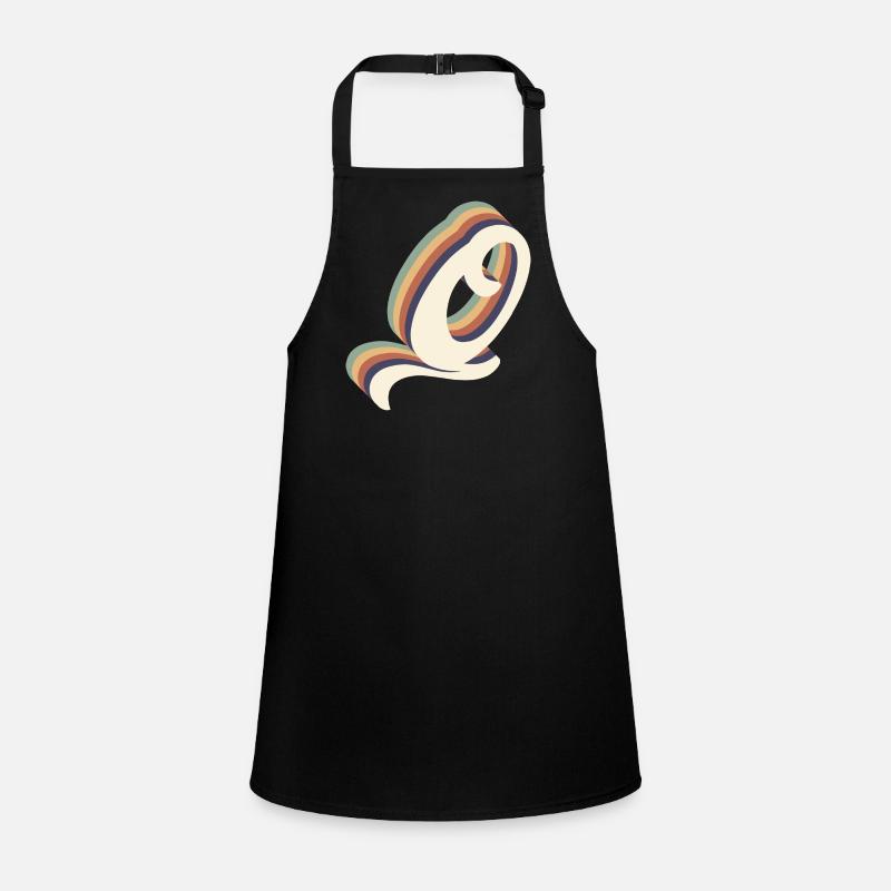 letter q Children's Apron