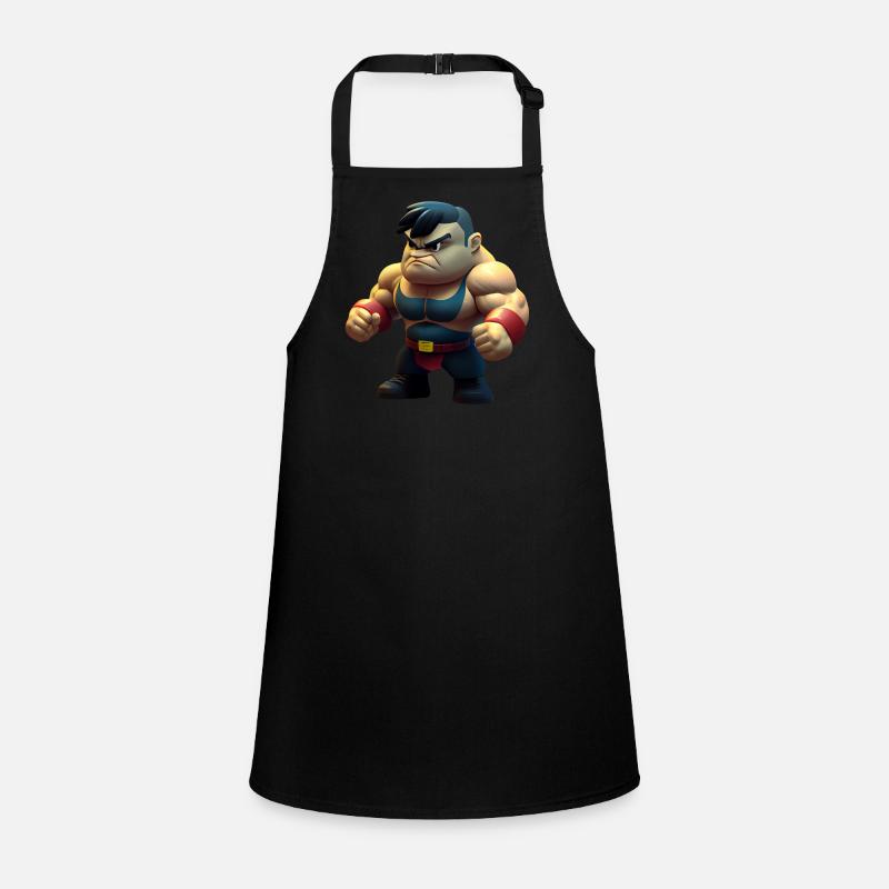 Petit combattant musclé Tablier Enfant