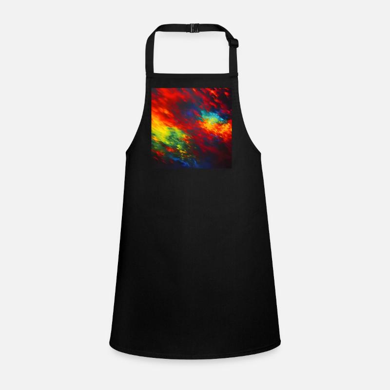 Rain Lamps - Abstract Colors Children's Apron