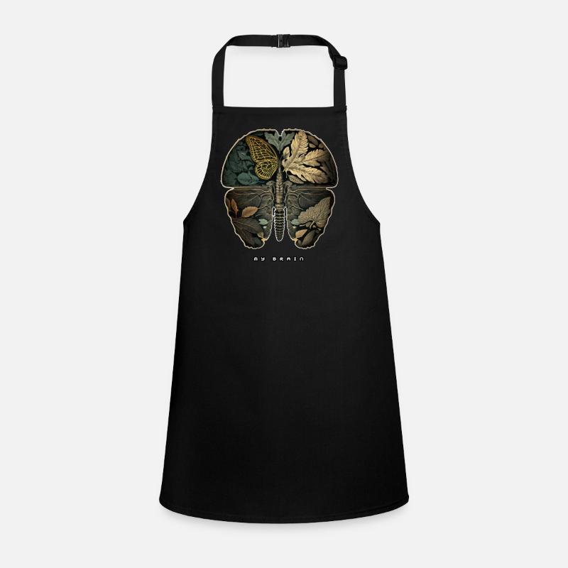 Butterfly Brain your-Tshirt Children's Apron