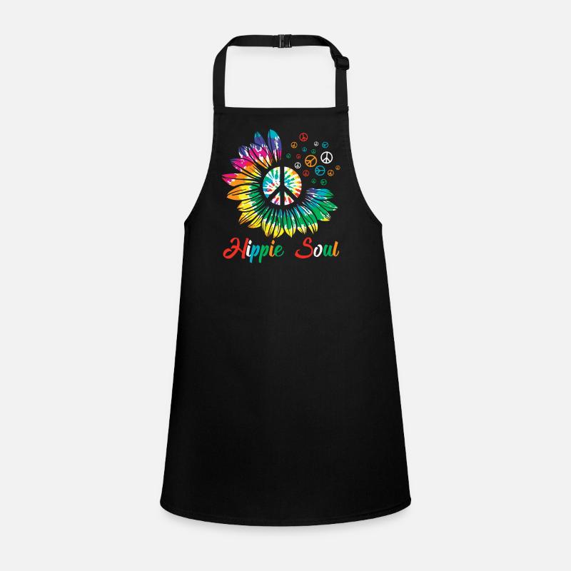 Hippie Soul Sunflower Peace Children's Apron