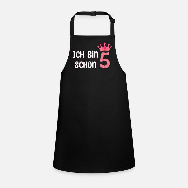 ich bin schon 5 Schürze für Kinder