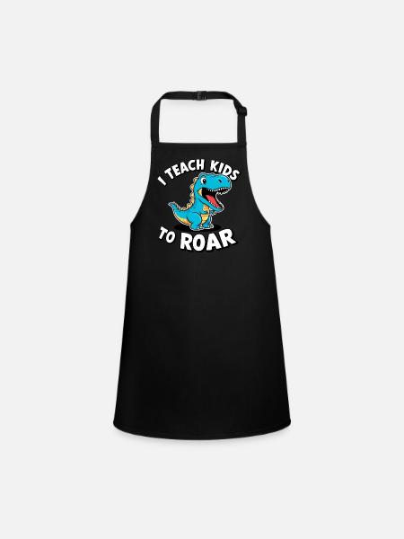 Speech Therapist Speech Therapy - Children's Apron - black - Front