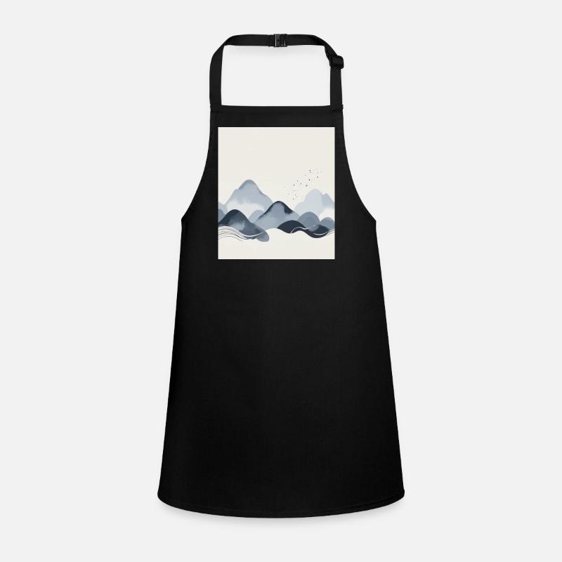 Abstract Mountains Children's Apron