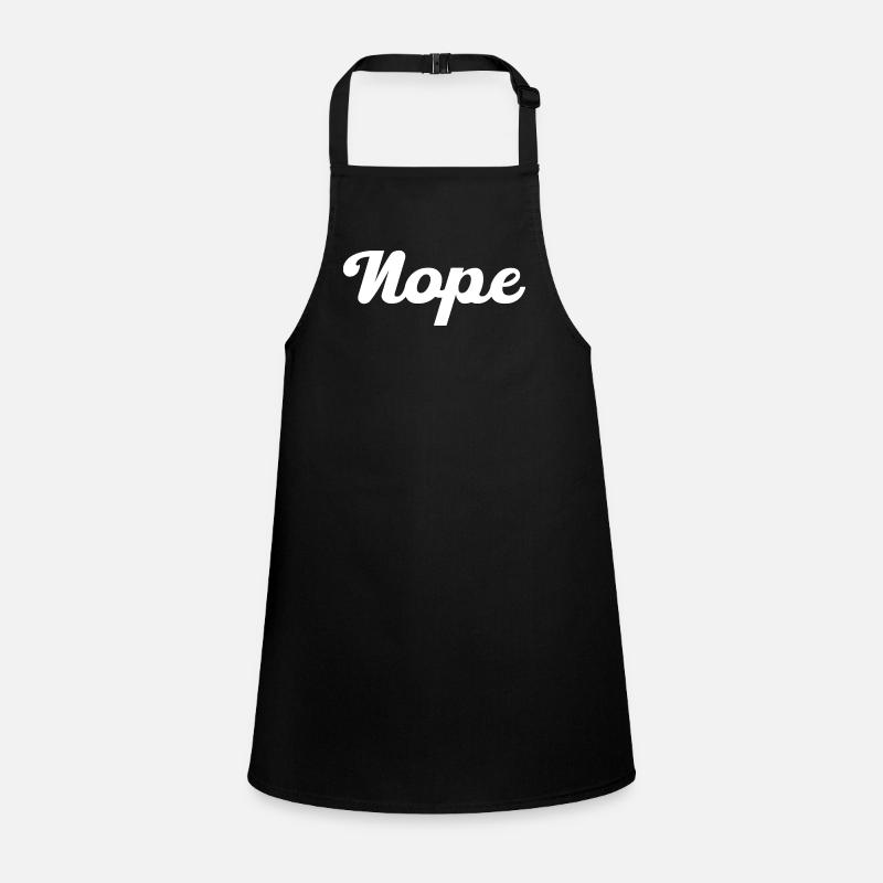 Nope No Children's Apron
