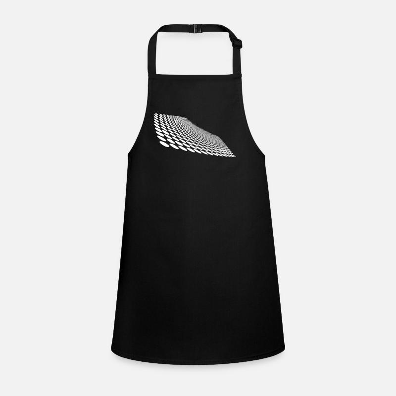 Points géométriques sur la surface d’horizon incurvée Tablier Enfant