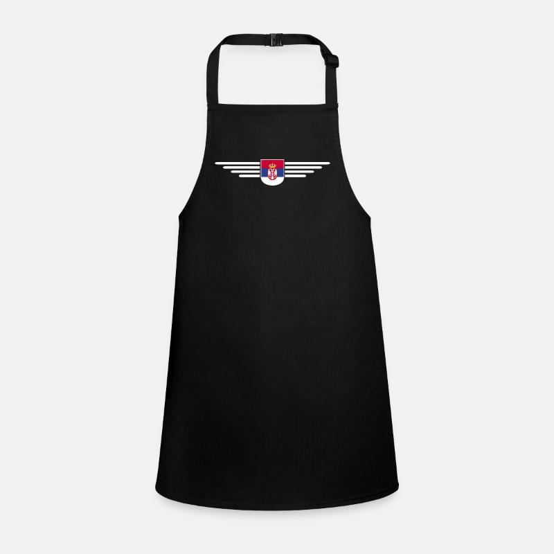 Design Serbie – Fierté et passion Tablier Enfant