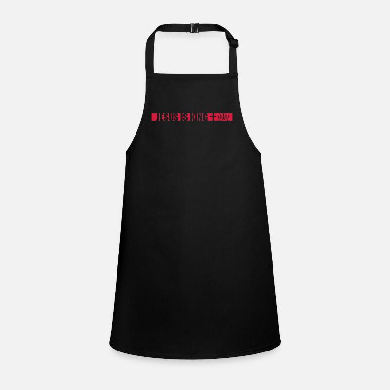 jesus is king quote Children's Apron