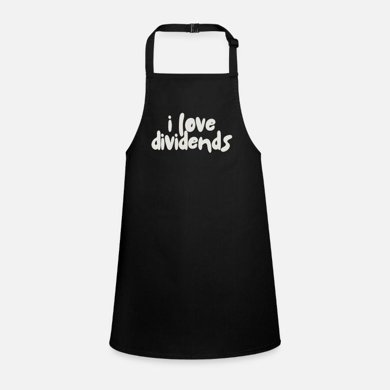 I love dividends Children's Apron