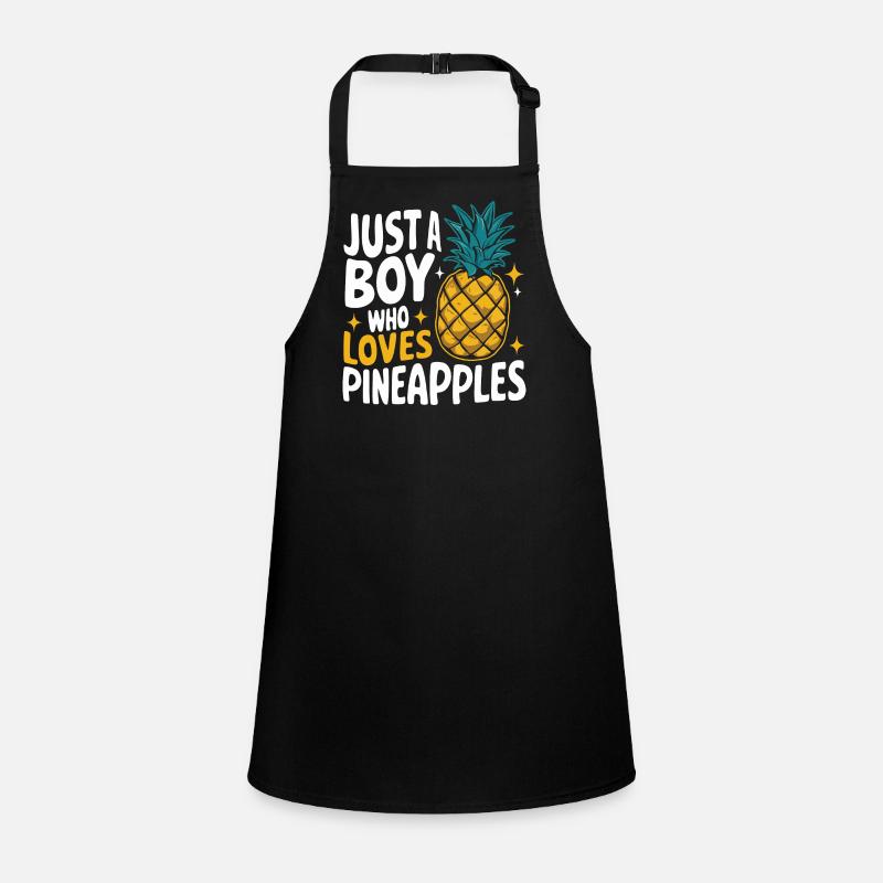Ananas Fruit tropical hawaïen Tablier Enfant
