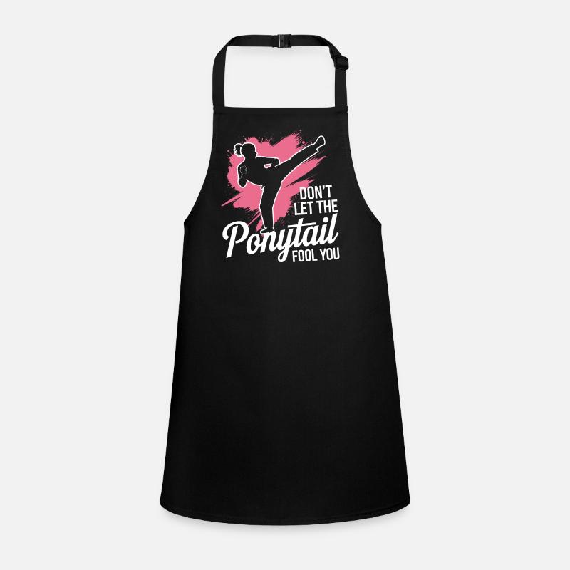 Ponytail with power Children's Apron