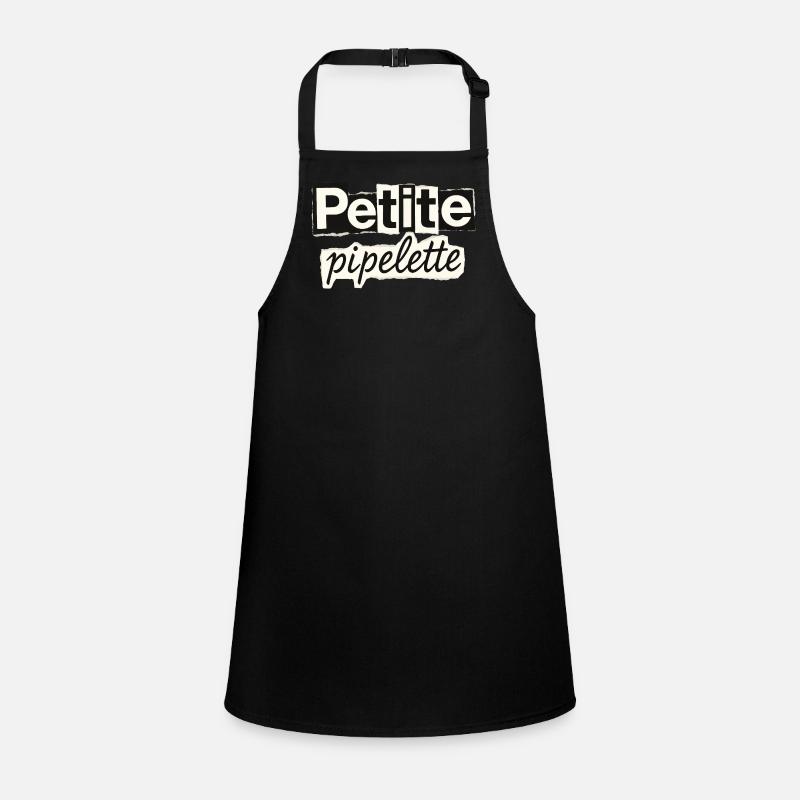 Humor Petite Pipelette Chatty Girl Children's Apron