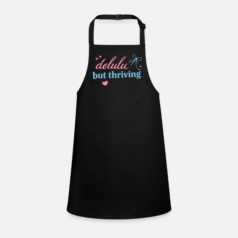 Delhu Thriving Script Logo Children's Apron