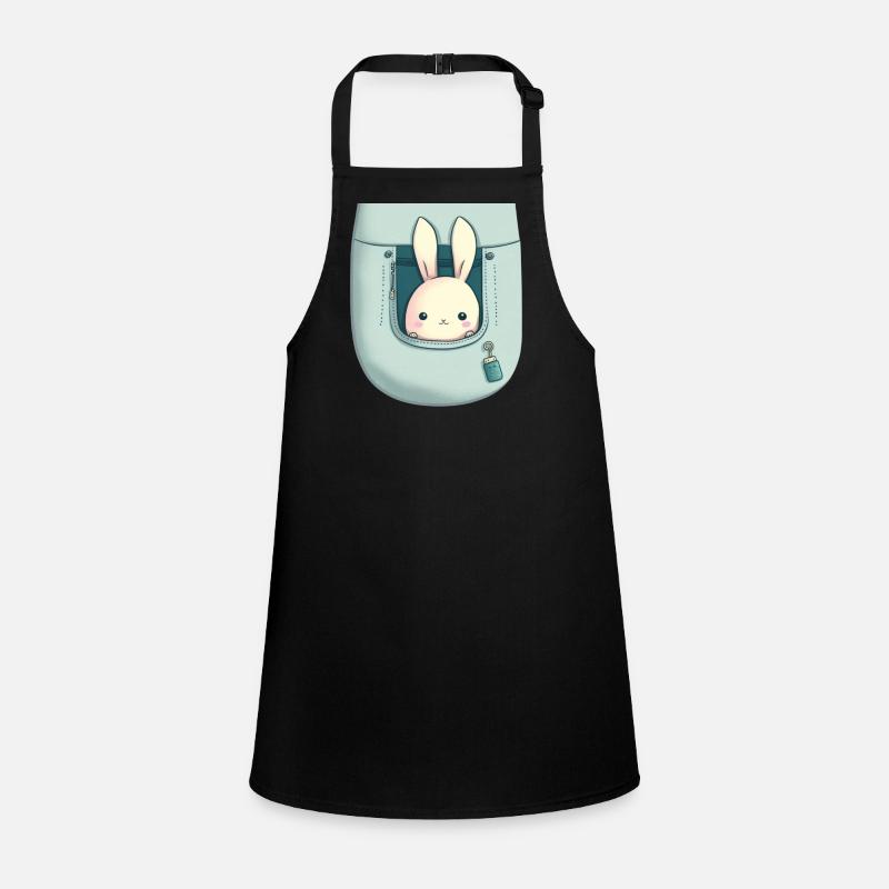 Kawaii rabbit! Children's Apron