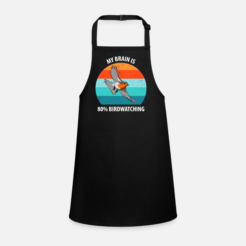 Bird Watching Bird Watching Birding Bird Children's Apron