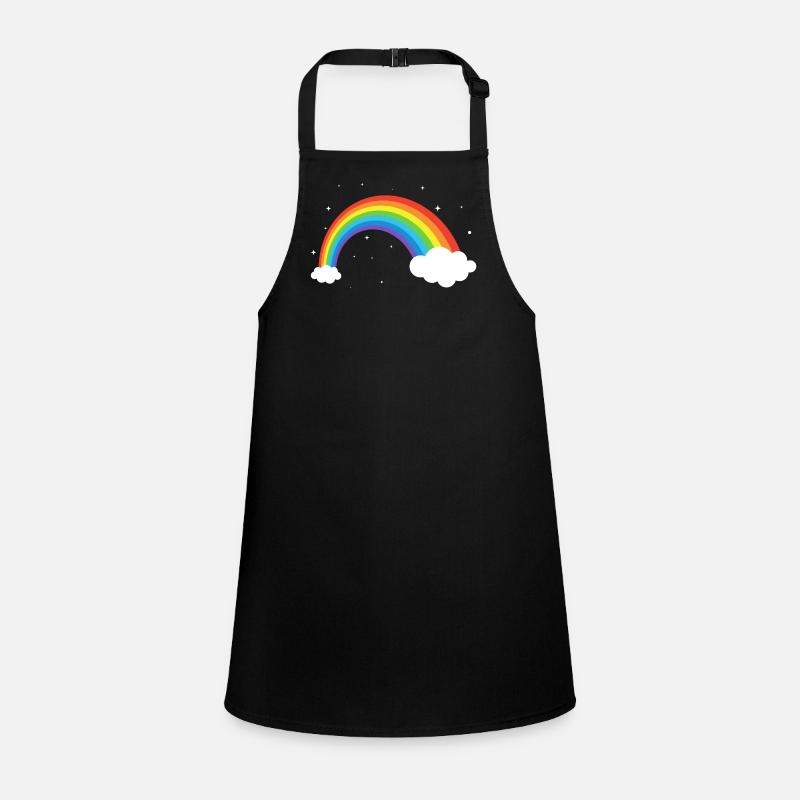 Cosmic Rainbow Arch Children's Apron
