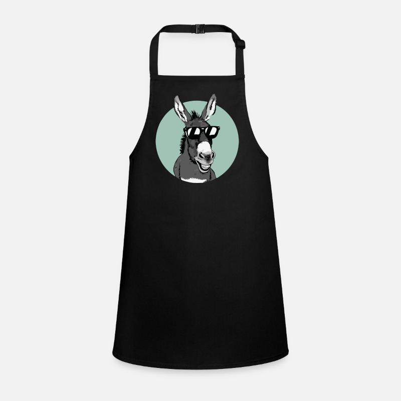 Donkey Donkey Mule Muli Children's Apron